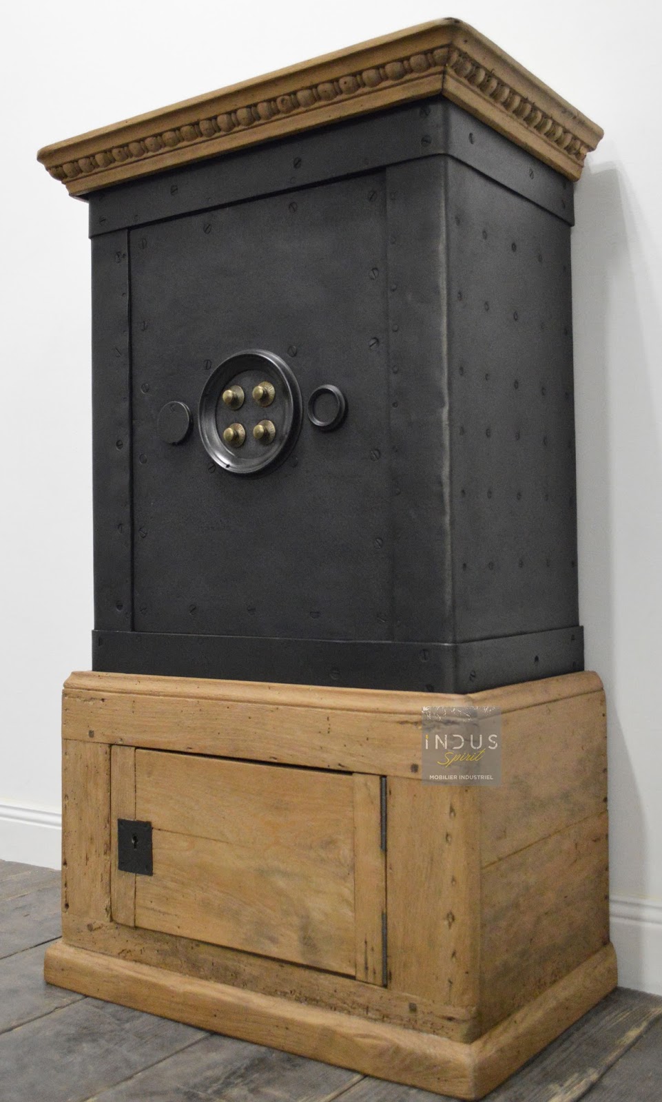 Bois Ancien Fort Et Métal Coffre 3AjR4q5L